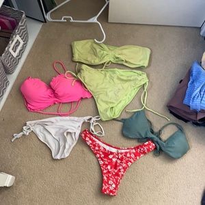 Swimsuit bundle, can choose all or certain tops or bottoms!!